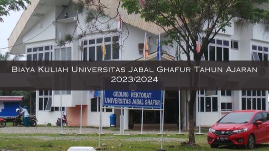 Biaya Kuliah Universitas Jabal Ghafur