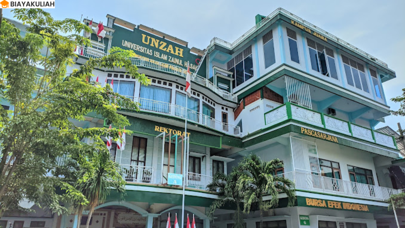 biaya kuliah Universitas Islam Zainul Hasan