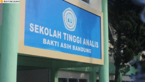 biaya kuliah Sekolah Tinggi Analis Bakti Asih Bandung