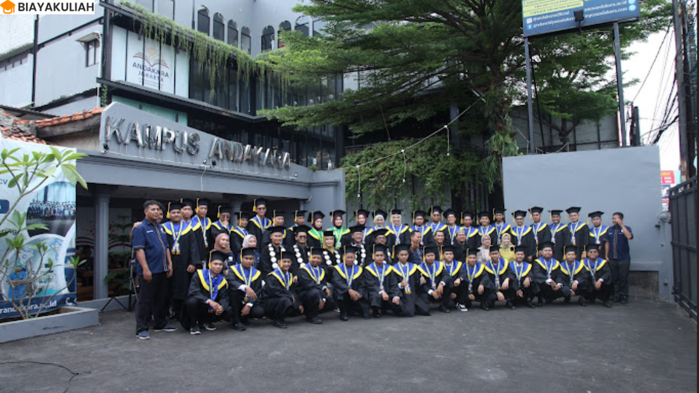 biaya kuliah Akademi Andakara