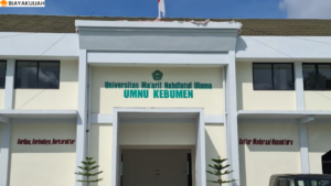 Biaya kuliah Universitas Ma'arif Nahdlatul Ulama Kebumen